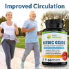 Nitric Oxide Circulation Support Formula, NO2 Booster
