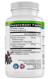 Elderberry Immune Support, 600mg Elderberry Fruit Extract