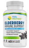 Elderberry Immune Support, 600mg Elderberry Fruit Extract