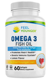 Omega 3 Fish Oil, 720mg EPA+DHA per capsule from Anchovies